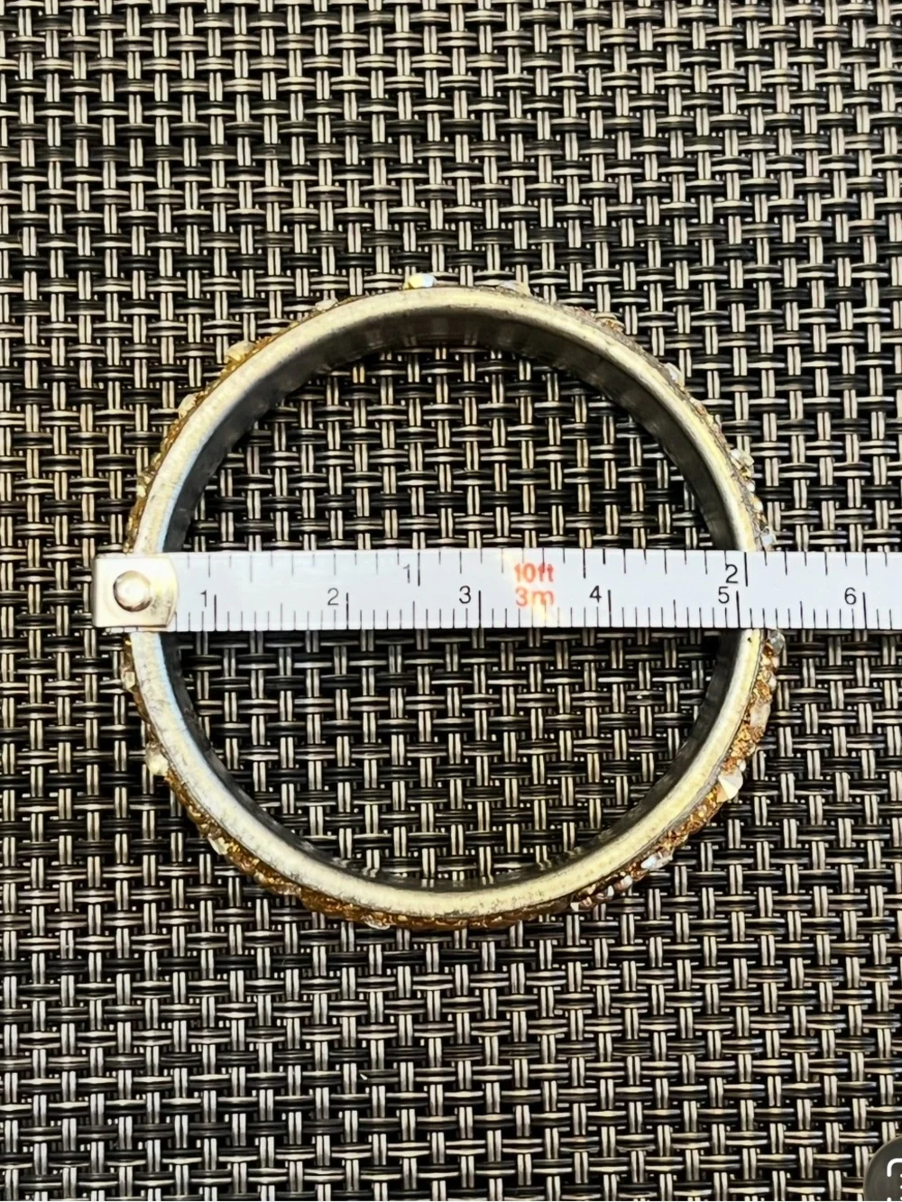 Girl's Gold-Toned Bangle Bracelet
